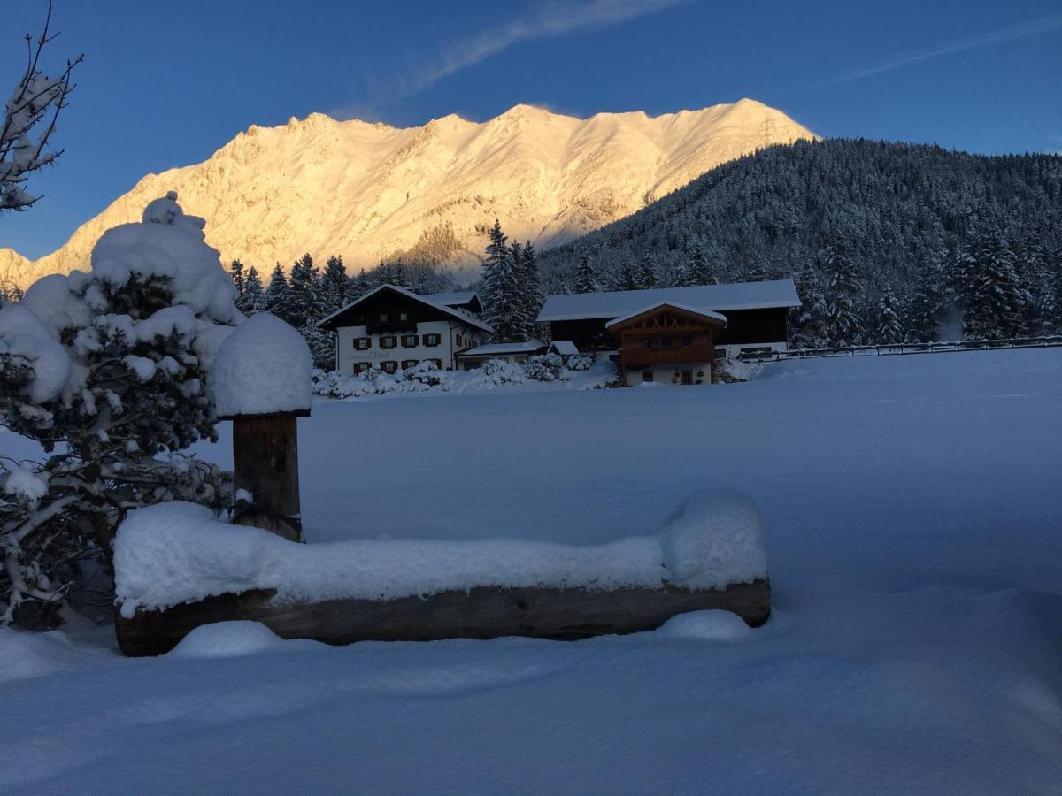 Gaestehaus Fitsch Obsteig Esterno foto